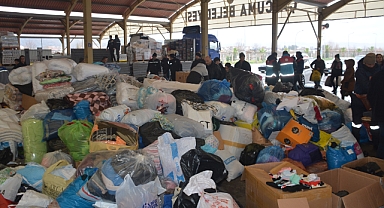 ÇAYCUMA'DA YARDIM SEFERBERLİĞİ