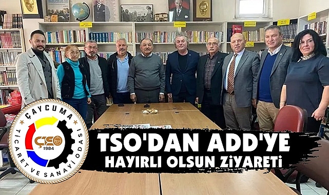 TSO'dan ADD'ye 'Hayırlı olsun' ziyareti