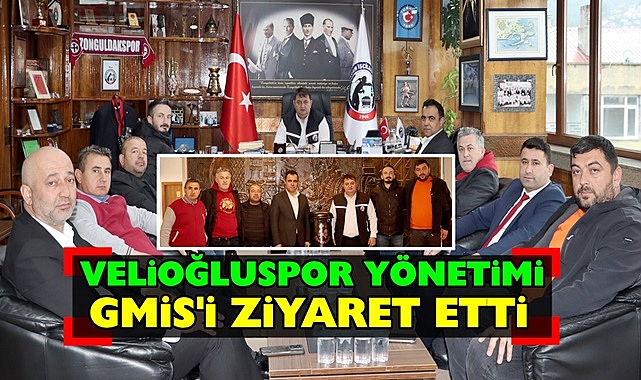 Velioğluspor yönetimi GMİS'i ziyaret etti