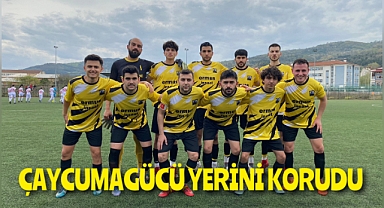 Çaycumagücü yerini korudu