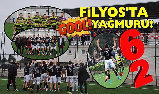 Filyos'ta gol yağmuru! 6-2