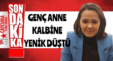 Genç anne kalbine yenik düştü..