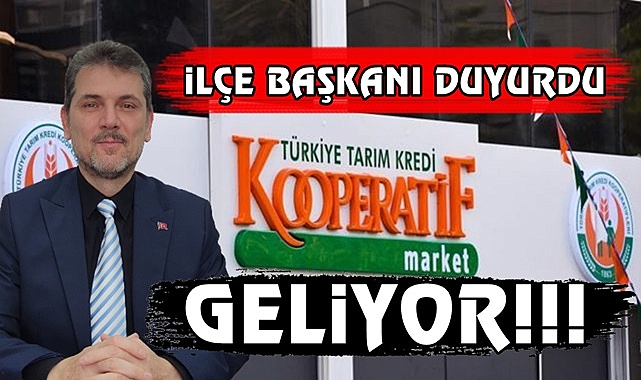 İlçe başkanı duyurdu.. Geliyor!