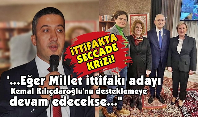 İttifakta seccade krizi Çaycuma'da büyüdü!