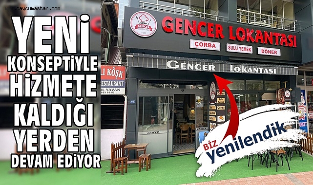 Yeni konseptiyle hizmete kaldığı yerden devam ediyor