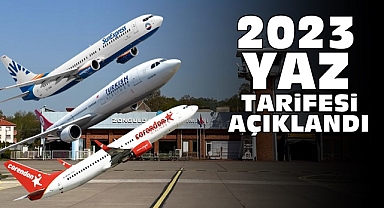 Zonguldak Havalimanı 2023 yaz tarifesi açıklandı