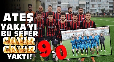 Ateş bu sefer Yaka'yı cayır cayır yaktı! 9-0