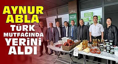 Aynur Abla Türk mutfağında yerini aldı