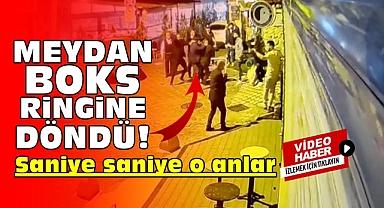 Çarşı karıştı! Meydan boks ringine döndü!
