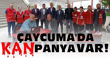 Çaycuma'da 'Kan'panya var!