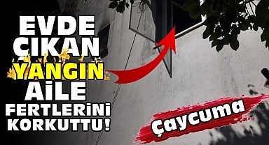 Çıkan yangın aile fertlerini korkuttu!