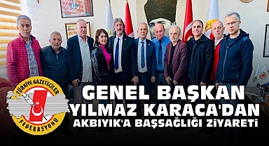 Genel Başkan Yılmaz Karaca'dan Akbıyık'a başsağlığı ziyareti