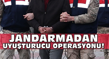 Jandarmadan uyuşturucu operasyonu!