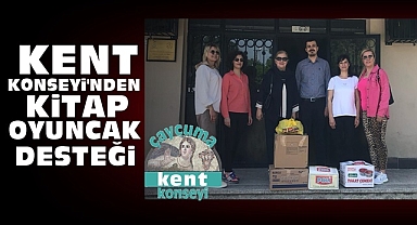 Kent Konseyi'nden kitap, oyuncak desteği