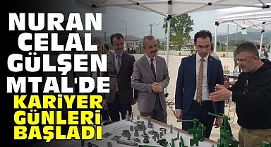Nuran Celal Gülşen MTAL'de kariyer günleri başladı
