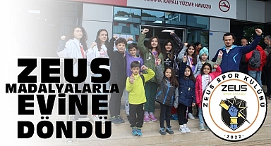 ZEUS madalyalarla evine döndü