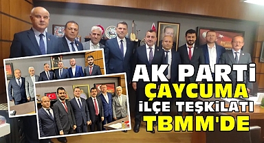 Ak Parti Çaycuma İlçe Teşkilatı TBMM'de