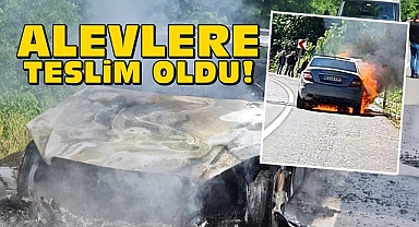 Alevlere teslim oldu!