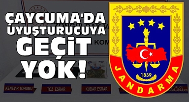 Çaycuma'da uyuşturucuya geçit yok!