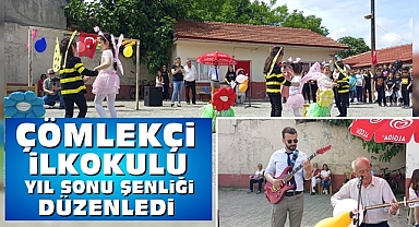 Çömlekçi İlkokulu yıl sonu şenliği düzenledi 