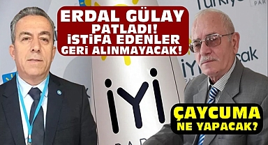 Erdal Gülay patladı! İstifa edenler geri alınmayacak! Çaycuma ne yapacak?