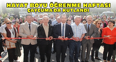 Hayat Boyu Öğrenme Haftası Çaycuma'da kutlandı