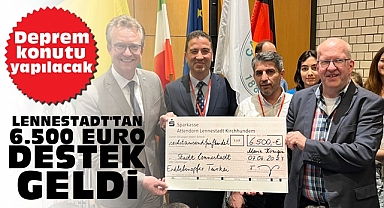 Lennestadt’tan 6.500 euro destek geldi