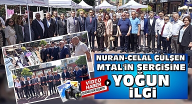 Nuran-Celal Gülşen MTAL'in sergisine yoğun ilgi