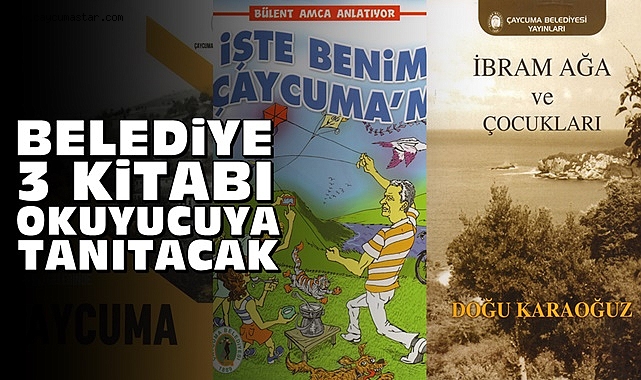 Belediye 3 kitabı okuyucuya tanıtacak