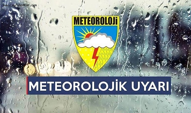 Meteorolojik uyarı! Geliyor!