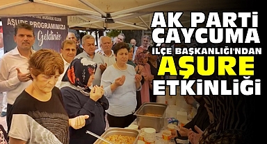 Ak Parti Çaycuma İlçe Başkanlığı'ndan Aşure etkinliği