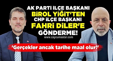 AK Parti İlçe Başkanı Yiğit'ten, Diler'e gönderme!