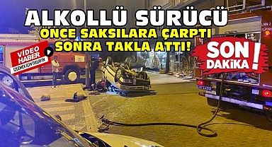Çaycuma'da gece vakti yürekleri ağıza getiren kaza!