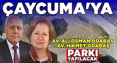 Çaycuma'ya Odabaş parkı yapılacak