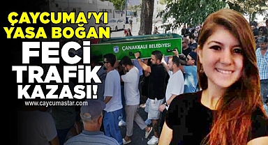 Çaycuma'yı yasa boğan feci trafik kazası!