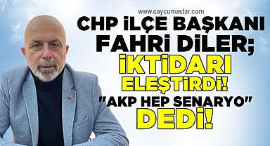 Diler, iktidarı eleştirdi! 