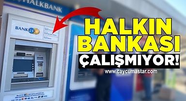 Halkın bankası çalışmıyor!