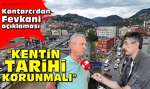 Kantarcı ısrarlı;