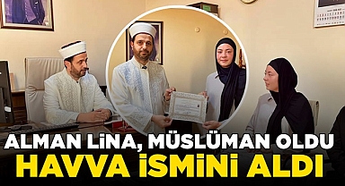 Alman Lina, müslüman oldu, Havva ismini aldı