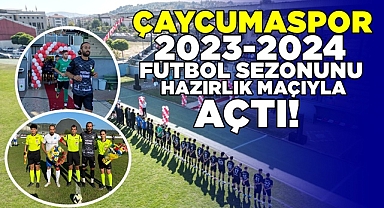 Çaycumaspor 2023-2024 futbol sezonunu hazırlık maçıyla açtı!