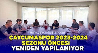 Çaycumaspor 2023-2024 sezonu öncesi yeniden yapılanıyor