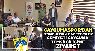 Çaycumaspor'dan ZGC Çaycuma Temsilciliği'ne ziyaret
