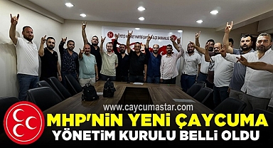 MHP'nin yeni Çaycuma yönetim kurulu belli oldu