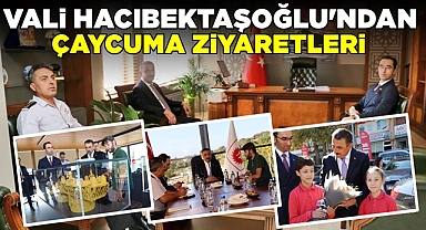 Vali Hacıbektaşoğlu'ndan Çaycuma ziyaretleri