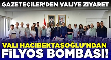 Vali Hacıbektaşoğlu'ndan Filyos bombası!