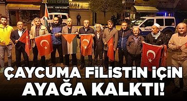 Çaycuma Filistin için ayağa kalktı!