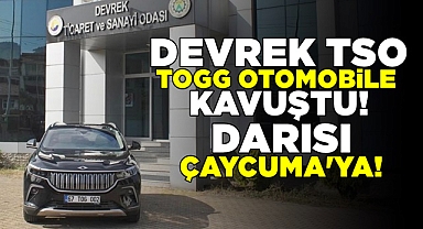 Devrek TSO TOGG otomobile kavuştu! Darısı Çaycuma'ya!