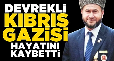 Devrekli Kıbrıs Gazisi hayatını kaybetti