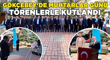 Gökçebey'de Muhtarlar Günü törenlerle kutlandı