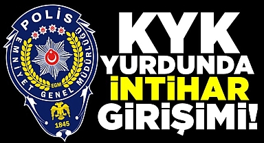 KYK yurdunda intihar girişimi!